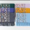 Xinjiang Embroidered Imitation Cashmere Scarf: Women’s Ethnic Style, Warm and Versatile with Tassels