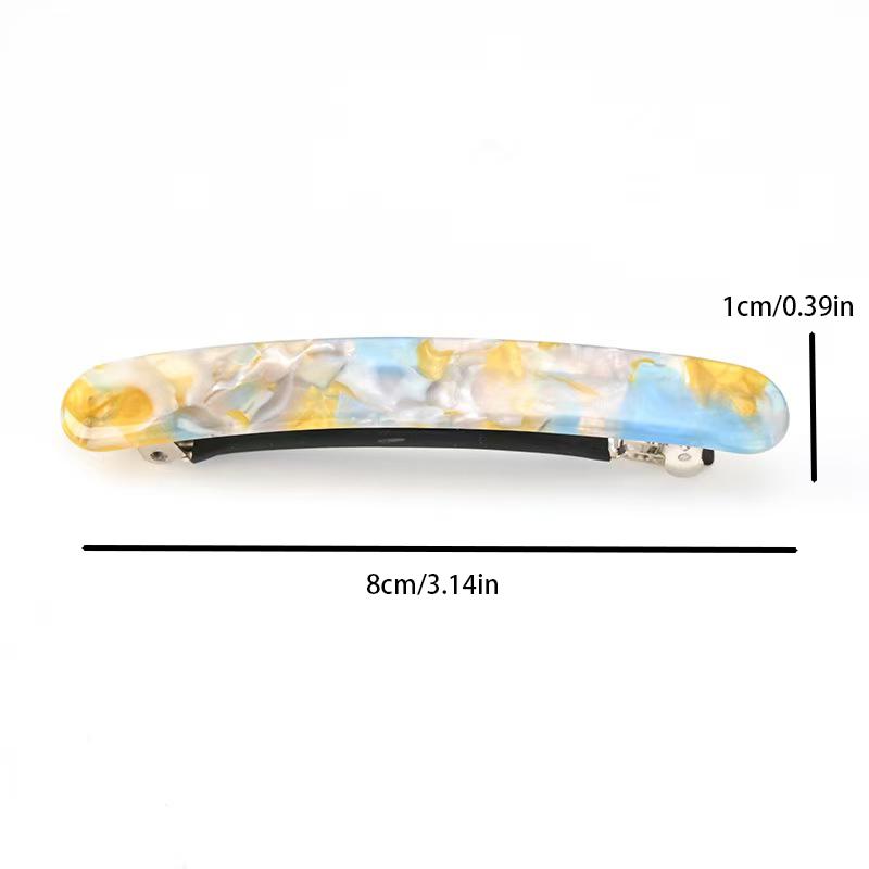 Elegant Gradient Hairclip for Women Korean Version Spring Clip Fashion Girl Hair Pin Hair Accessories