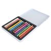 Art Watercolor Crayon Set Portable Professional Silky Watercolor Crayon Sticks for Papers 12 Colors