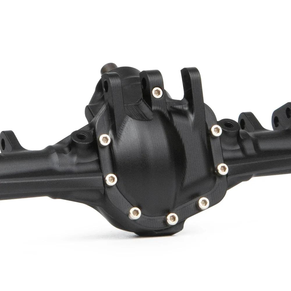 

1/10 RC Rock Crawler Integrated Aluminum Axle Black Gray Clear for Axial SCX10 II Optional Overdrive / Underdrive Gear / SOA