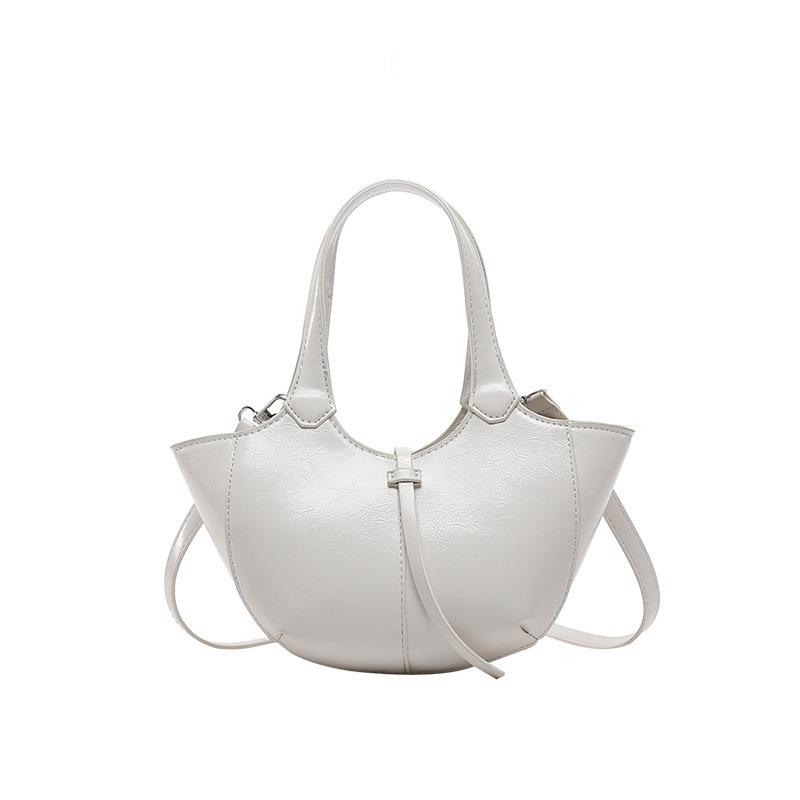 

Нишевая сумочка, новая женская сумка начала весны, высококлассная ретро сумка через плечо, простая повседневная сумка-мессенджер белый