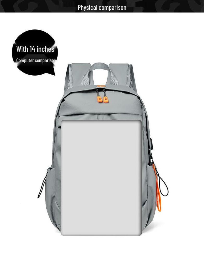 Multifunctional Large Capacity Men's Outdoor Casual Backpack for Students