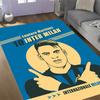 Ronaldo's Iconic Celebration Themed Anti-Slip Rugs - Polyester Home Decor, Suitable for Bedrooms, Living Rooms, Doorways, Studios, and Decorations