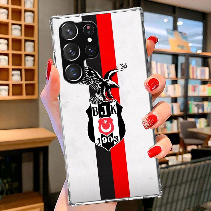 B-Besiktas B-BJK Phone Case For Samsung Galaxy S26 S25 Edge S24 Ultra S23 S22 Plus S21 S20 FE Soft Fundas Shell Galaxy S25 S24 S