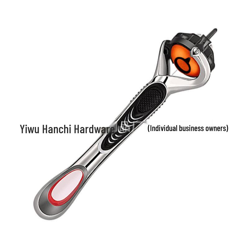 German Quality Men's 5-Layer Blade Old-Fashioned Manual Razor