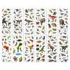 12pcs Dinosaur Bubble Stickers Cool Animal 3D Puffy Bulk Sticker Handmade DIY Hand Account Funny Cartoon Decoration Decals Toys