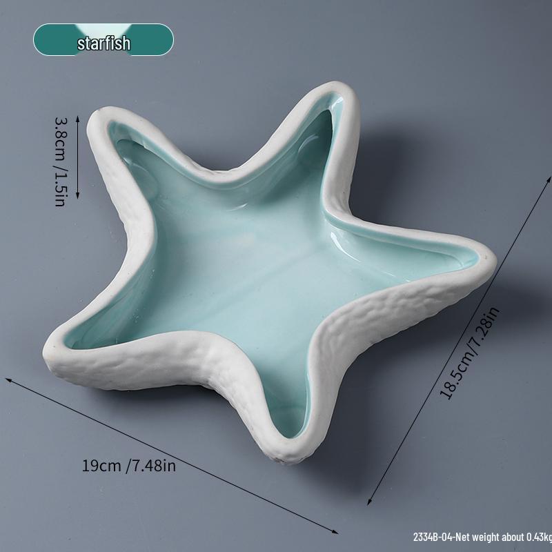 Veilleuse Céramique & Boîte à Bijoux - Décoration Aquarium Mignonne pour la Chambre des Enfants