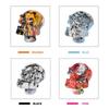 Skull Shape Gear Shift Knob Resin Mixed Pattern Manual Shifter Handle Universal Suitable For Car Modification Accessory