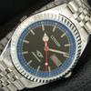 VINTAGE CITIZEN AUTOMATIC 8200 REFURBISHED JAPAN MENS BLACK DIAL WATCH A446836-1