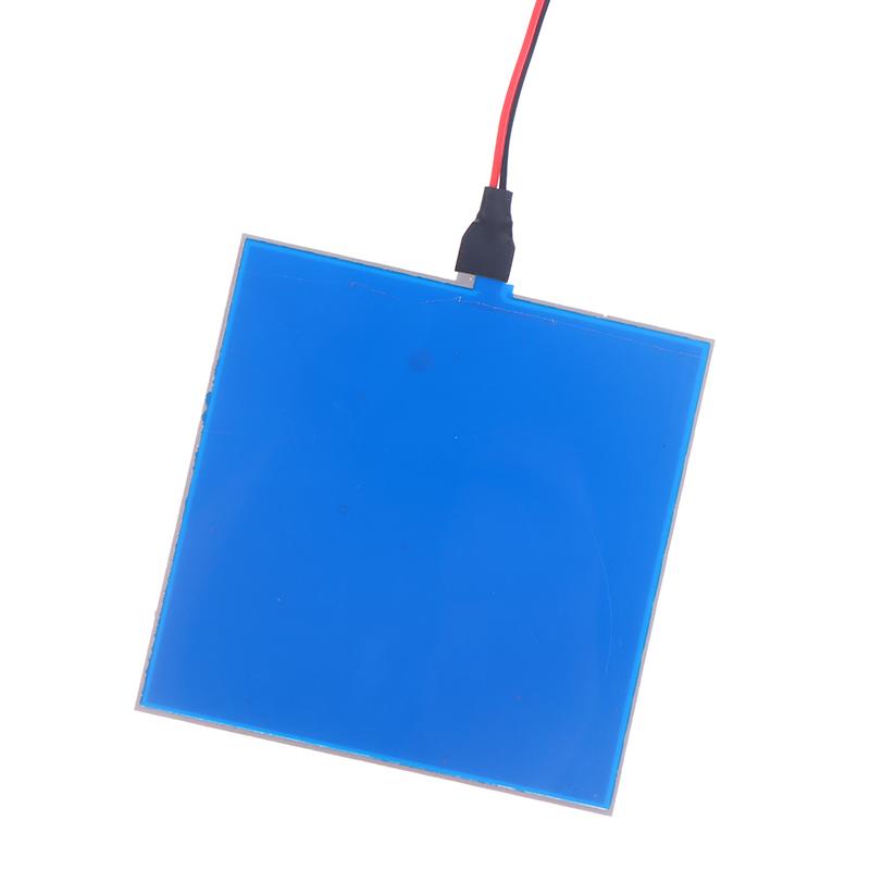 12V 10X10Cm El Flexible Electroluminescent Cold Light Source Cuttable Diy Luminous Frame Backlight Model Environmental Source