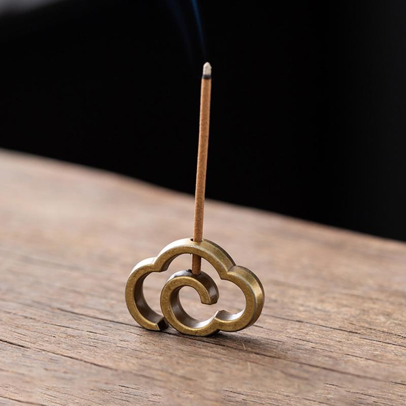 Starožitný čínský držák na vonné tyčinky ve tvaru mraku, držák na vonné tyčinky, buddhismus, čajovna, bytové dekorace, doplňky