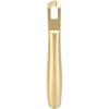 Lemon Peeler Zester Tool, Cocktail Garnish Citrus Zester with Design, Fruit Peeler, Professional Stainless Steel Bar Tool (Gold)
