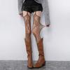 Transparent Lace Suspender Stockings Ultra-thin Leggings Women Mesh Pantyhose  Streetwear