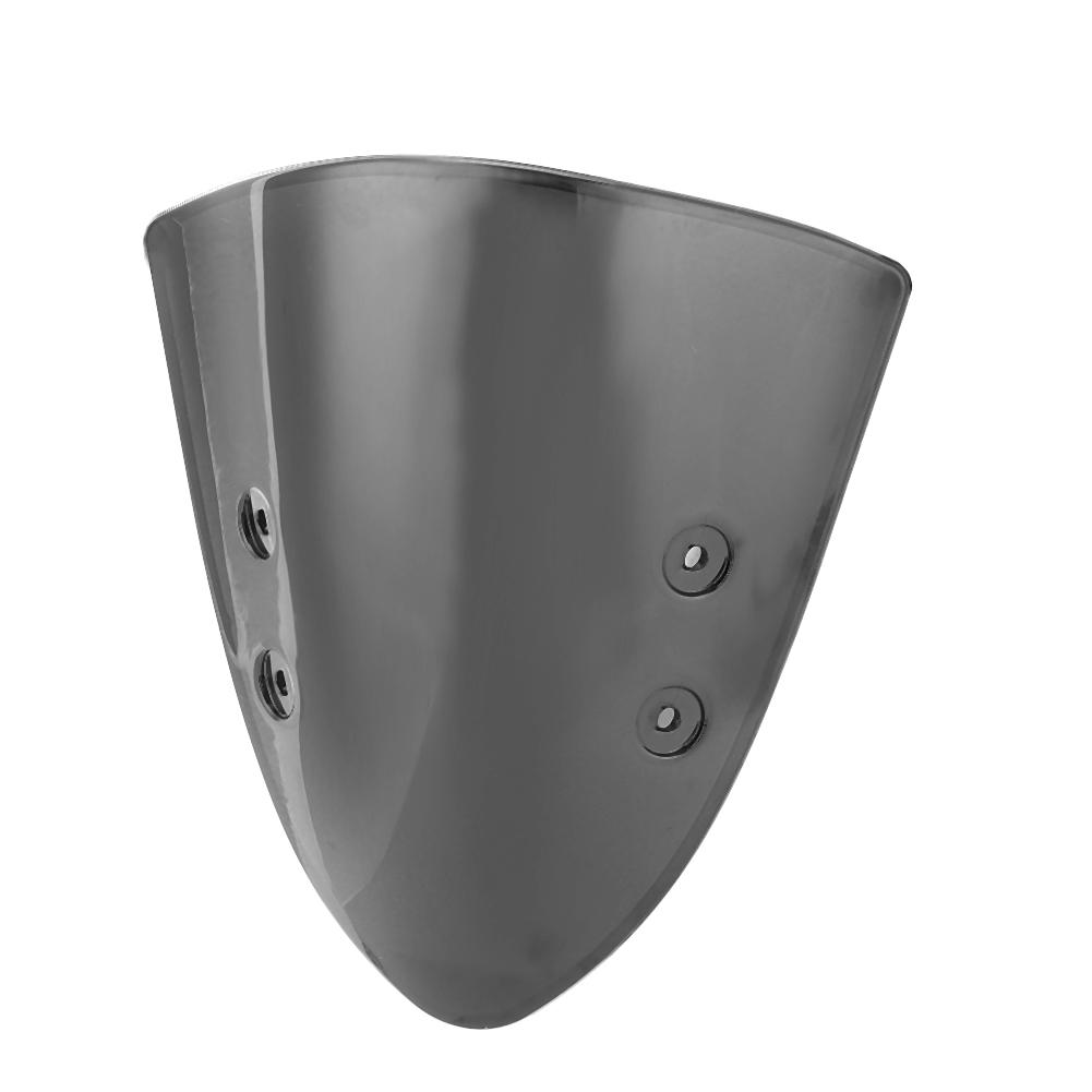 

Мотоциклетное ветровое стекло Ветрозащита Муха-экран Подходит для Kawasaki ER 6N ER6N 2012 2014 (черный)