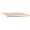 Retractable Awning Multicolor 450 X 350 Cm