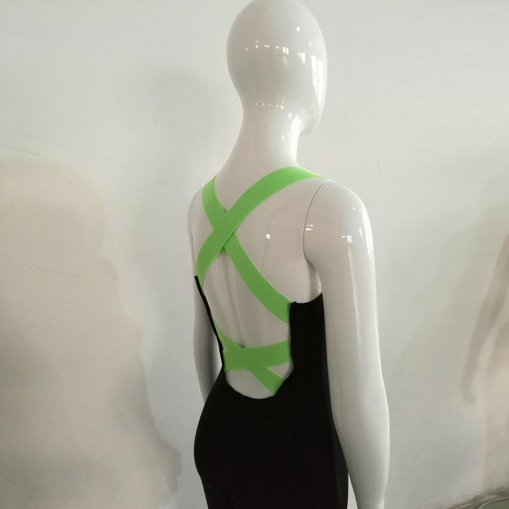 Női nadrágok Divat Fitnesz Tavaszi Sportruházat Divat Kötszerek Elasztikus Jumpsuitek