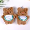 Ins Squeaky Thai Butter Bear Plush Doll Pendant Bear Pendant Butterbera Keychain