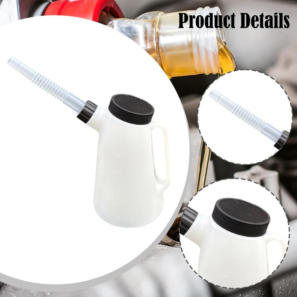 Car Pitcher with Long Spout And Handle, Leakproof, Sturdy Versatile, Lid