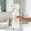 1pc White Adjustable Side Spray Rinsing Device, Manual Press Hand Control Water Pressure, Personal Travel Hygiene Cleansing Tool