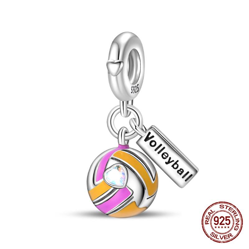 New 100% Copper Summer Coconut Beach Travel Ai Robot Charms Fit Originalbracelet Diy Jewelry Making Women Gift