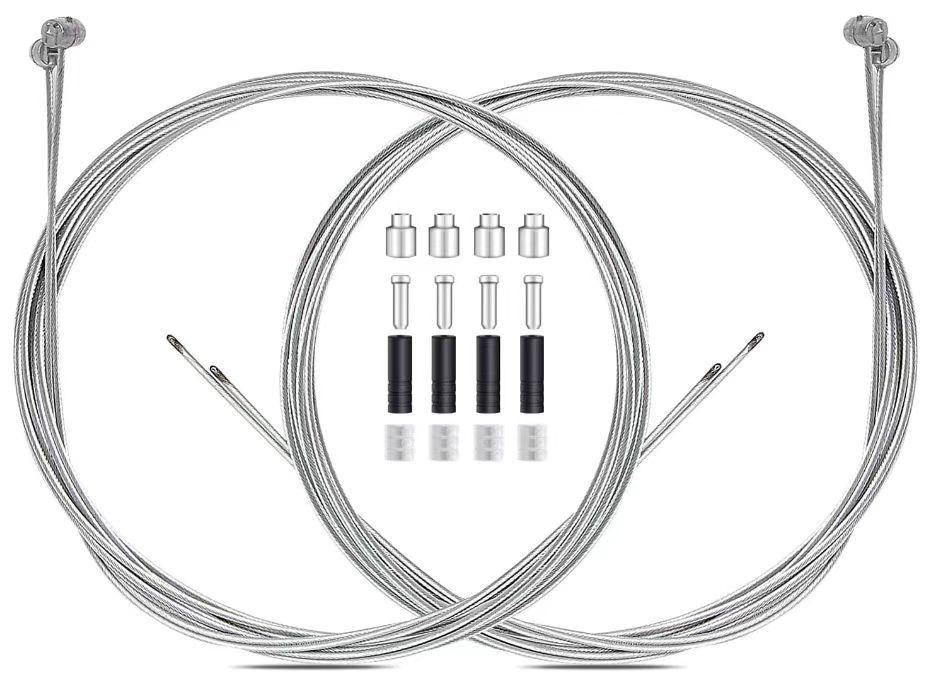 Bicycle Brake & Shifter Cable Housing Set - Universal 5mm/4mm for Mountain/Road Bikes