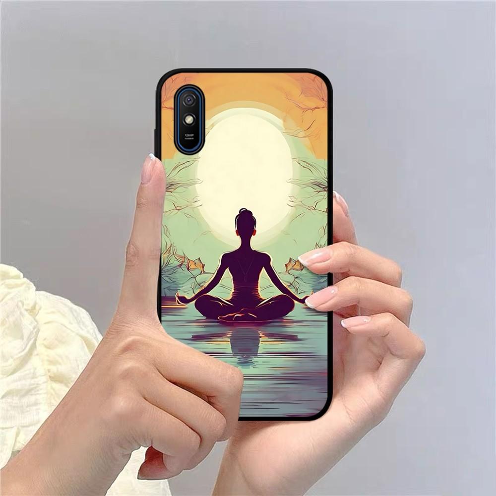 

Чехол для телефона Йога для Redmi 5 6 7 8 9 10 Plus Pro 6 7 8 9 A GO K20 K30 K40 Pro Plus F3 Fundas Redmi 8