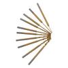 Small and Mighty Engraving Drill Bit Set 10Pcs HSS for Resin Walnut Amber