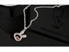 Yinruitai S925 Sterling Silver Rabbit Hoodie Necklace - Women's Luxury Design Clavicle Chain