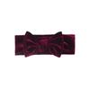 New golden velvet baby headband, cute bow baby headband, children's 11-color hair accessories headscarf