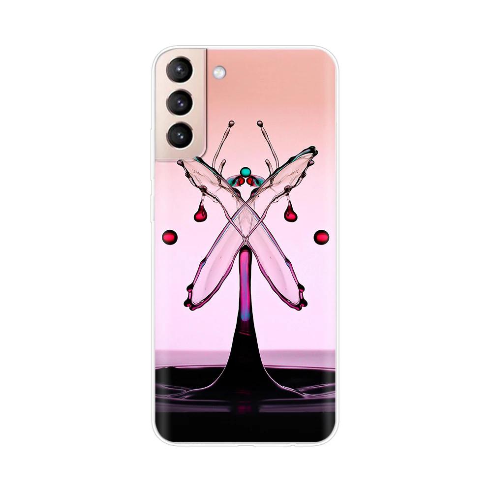 Mobile Phone Bag Case For Samsung Galaxy S21 Silicone Back Cover For Samsung S21 plus s 21 GalaxyS21 S21 FE S21Ultra Cases Capas