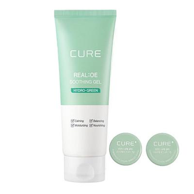 Kim Jeong-moon Aloe Cure Echtes Aloe Beruhigendes Gel 150ml + 2x Creme 2p, 1 Set