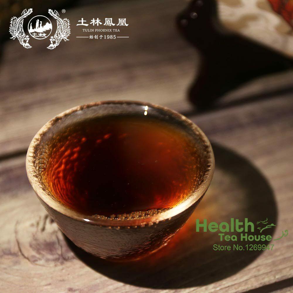 2018 TuLin Phoenix Ripe Puer Tea "China Feng Huang" Shu Puerh Tea 357g