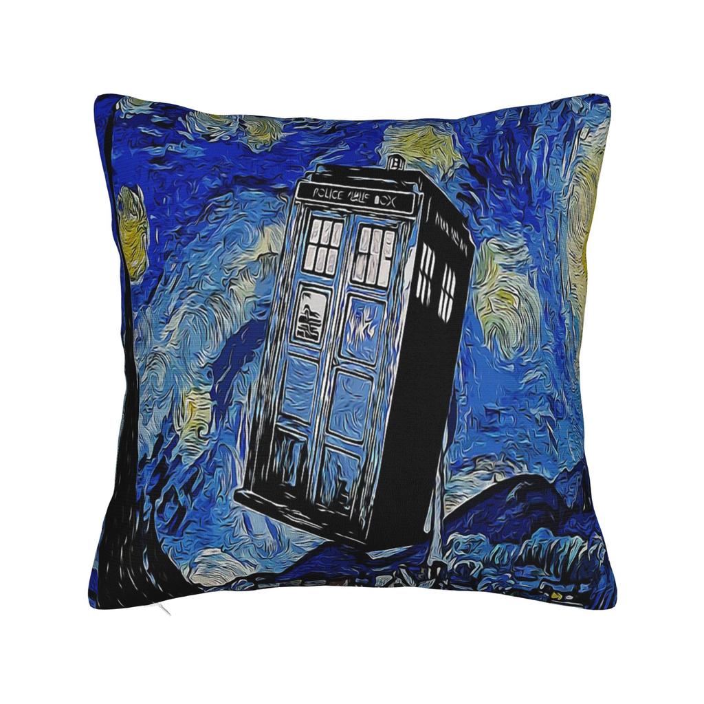 Van Gogh Wheatfield with a Reaper Pillowcase Cushion Cover Gift Oil Painting Throw Pillow Case Cover Home Wholesale 45*45cm