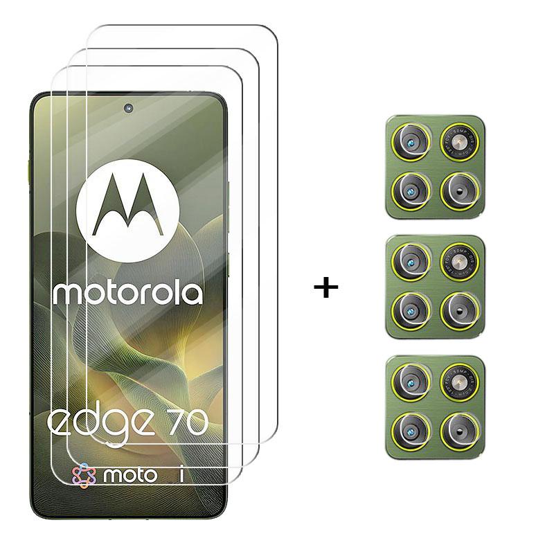 Full Gule Glass For Motorola Edge 70 Tempered Glass Moto Edge 70 Screen Protector HD Protective Phone Lens Film Motorola Edge 70