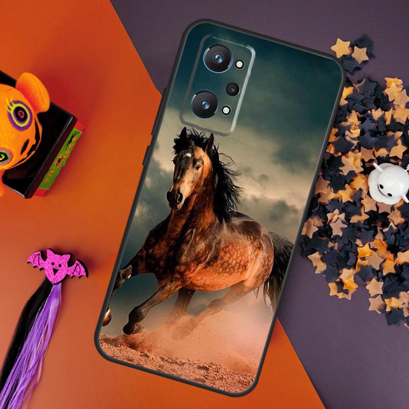 

Доминирующий Крутой Конь Для Realme GT Neo 5 3 2 C55 C35 C33 C31 C30 C25 C21Y C15 C11 Realme 10 8 9 11 Pro Plus Чехол Realme 9 Pro