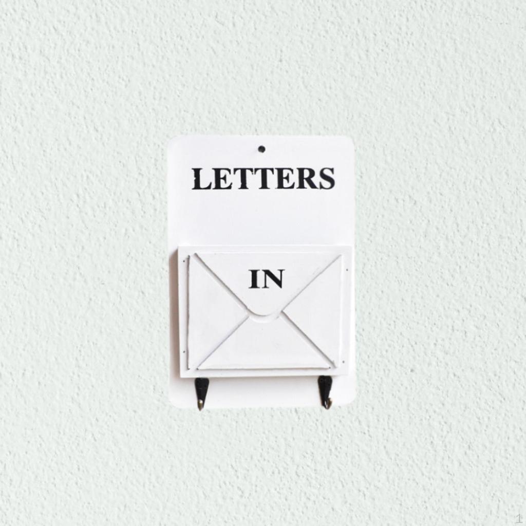 Hanging Key Holder with Hooks And Letter Organizer for Home Entryway