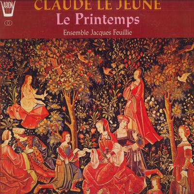 LP Record ENSEMBLE JACQUES FEUILLIE - Claude Lejeune: Chansons Spring OX10567AR ARION 1978 Japan Classical Used