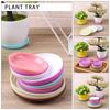 2Pcs Garden Flower Pot Thickened Indoor Outdoor Drip Trays Plastic Tray Saucers Plant Saucer