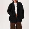 Unisex Retro Irregular V-Neck Cardigan: Autumn/Winter Knitted Sweater