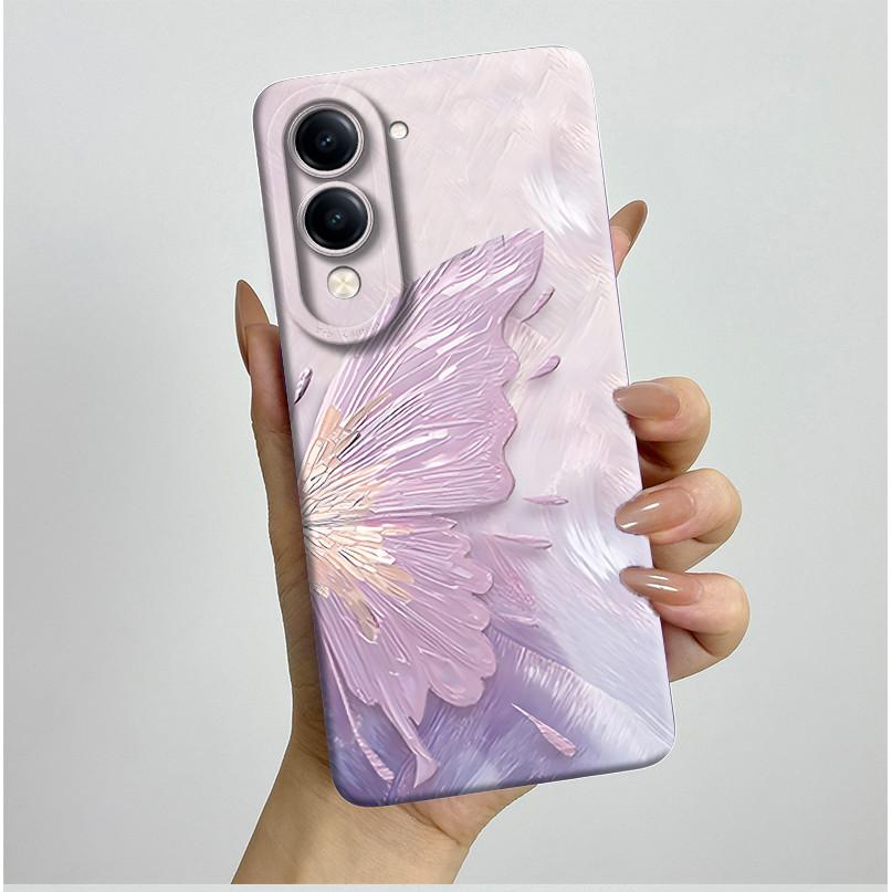 For Vivo Y04 Y29s 2025 Case Aesthetic Luxury Fashion Cute Soft Silicone Cover Shockproof Fundas For Vivo Y29S 5G Y 04 Phone Case