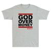 God Over Money Matthew 6:24 Christian Bible Faith Quote Vintage Unisex's T-Shirt