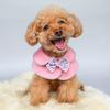 Pet Cat Shawl with Bowknot Dog Princess Shawl Lovely Casual Costumes