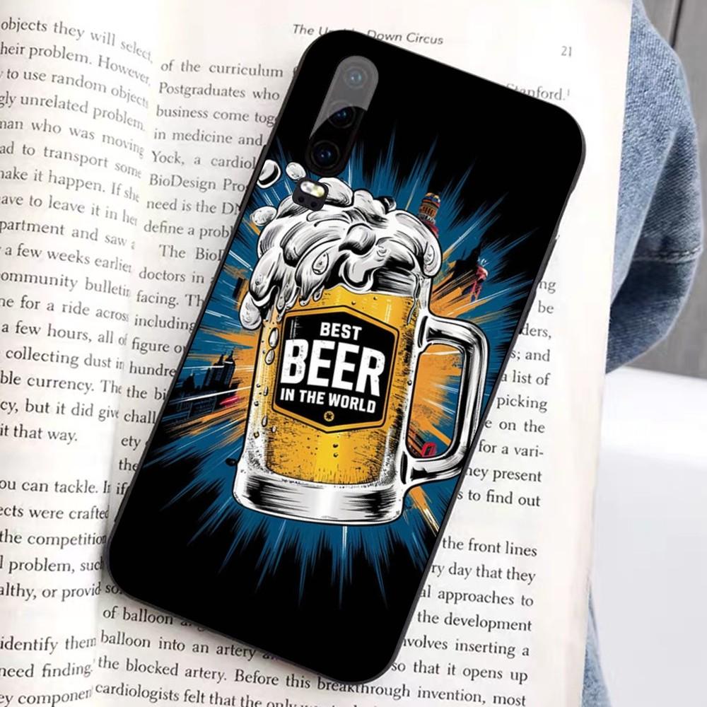 Beer Alcohol Phone Case For Huawei Honor 10 Lite 9 20 7A 9X 30 50 60 70 Pro Plus Soft Silicone Cover