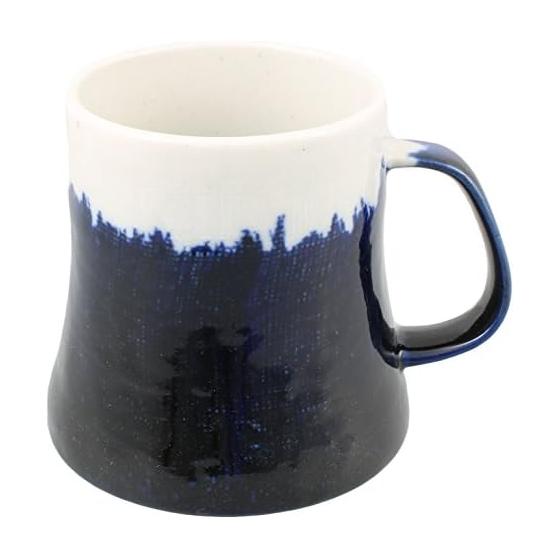 Mino Ware Mug Mt. Fuji Blue K10155