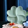 Four-Leaf Clover Snack and Fruit Plate for Home