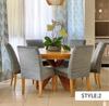 1/4/6pc Chair Cover Velvet Fabric Stretch Spandex Elastic Chair Slipcover Seat Case for Dining Room Wedding Hotel Banquet
