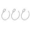 C-förmiger Doppelkreis-Ohrclip-Nasenring, gefälschter Nasenring, 12-in-1-Kombinationsset