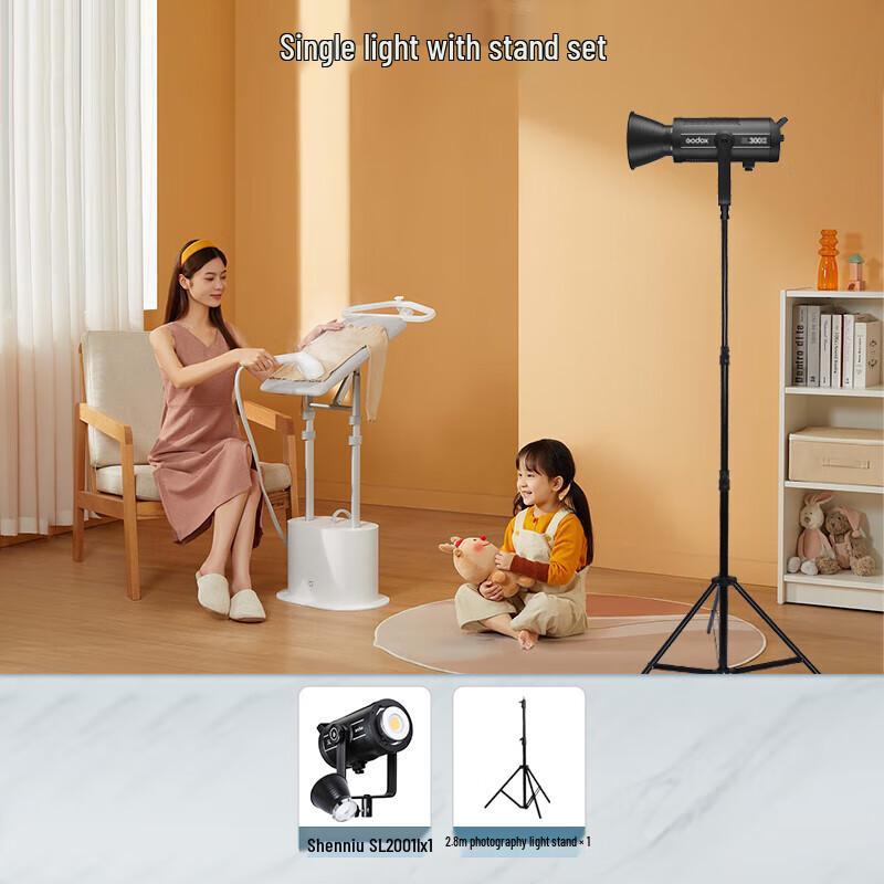 Godox SL200III LED Video Light with Softbox Kit