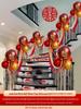 Stainless Steel Balcony & Stair Handrail Decor Set for Outdoor Weddings