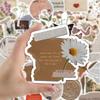 10/30/50/100pcs Vintage Style Art Graffiti Retro Butterfly Flower Aesthetic Decals DIY Journals Luggage Waterproof Sticker